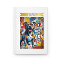 Staffordshire Bull Terrier Notebook | Living Work of Art Collection | Pop Art