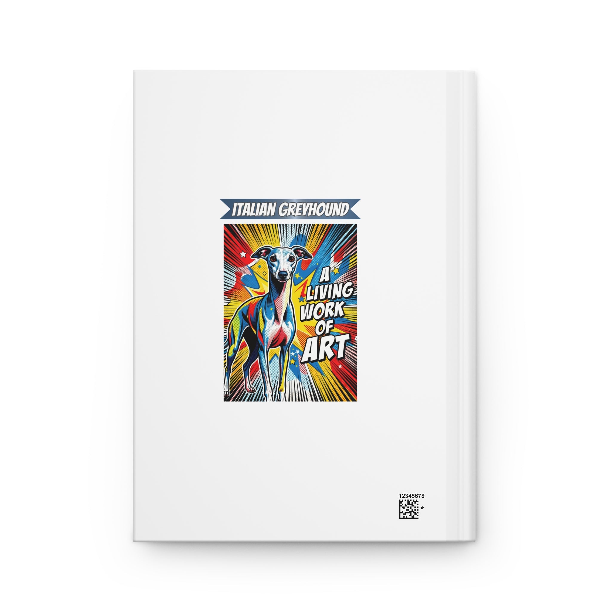 Italian Greyhound Notebook | Living Work of Art Collection | Pop Art