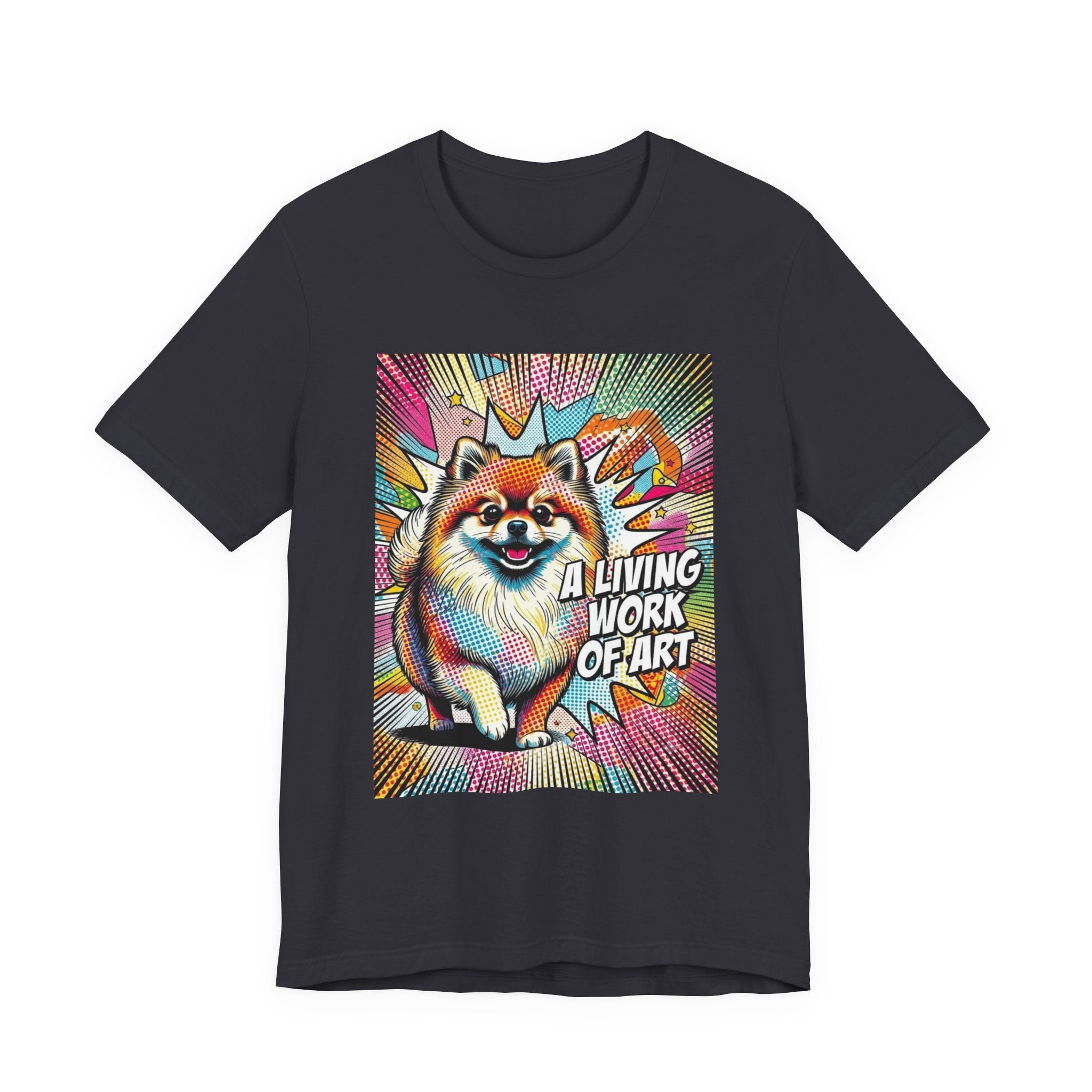 Pomeranien T Shirt | Living Work of Art Collection | Pop Art