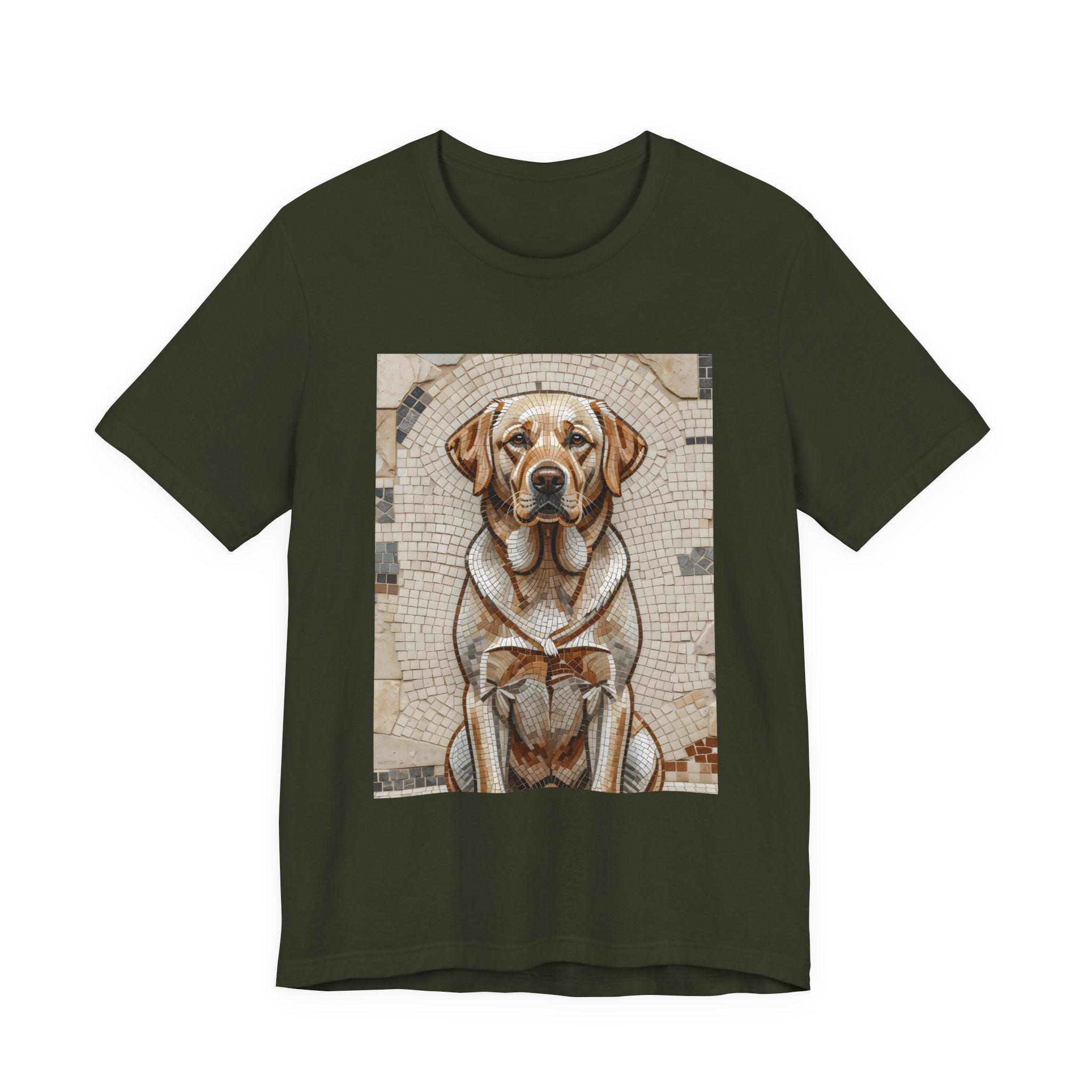 Labrador Retriever T Shirt | Living Work of Art Collection | Mosaic Style