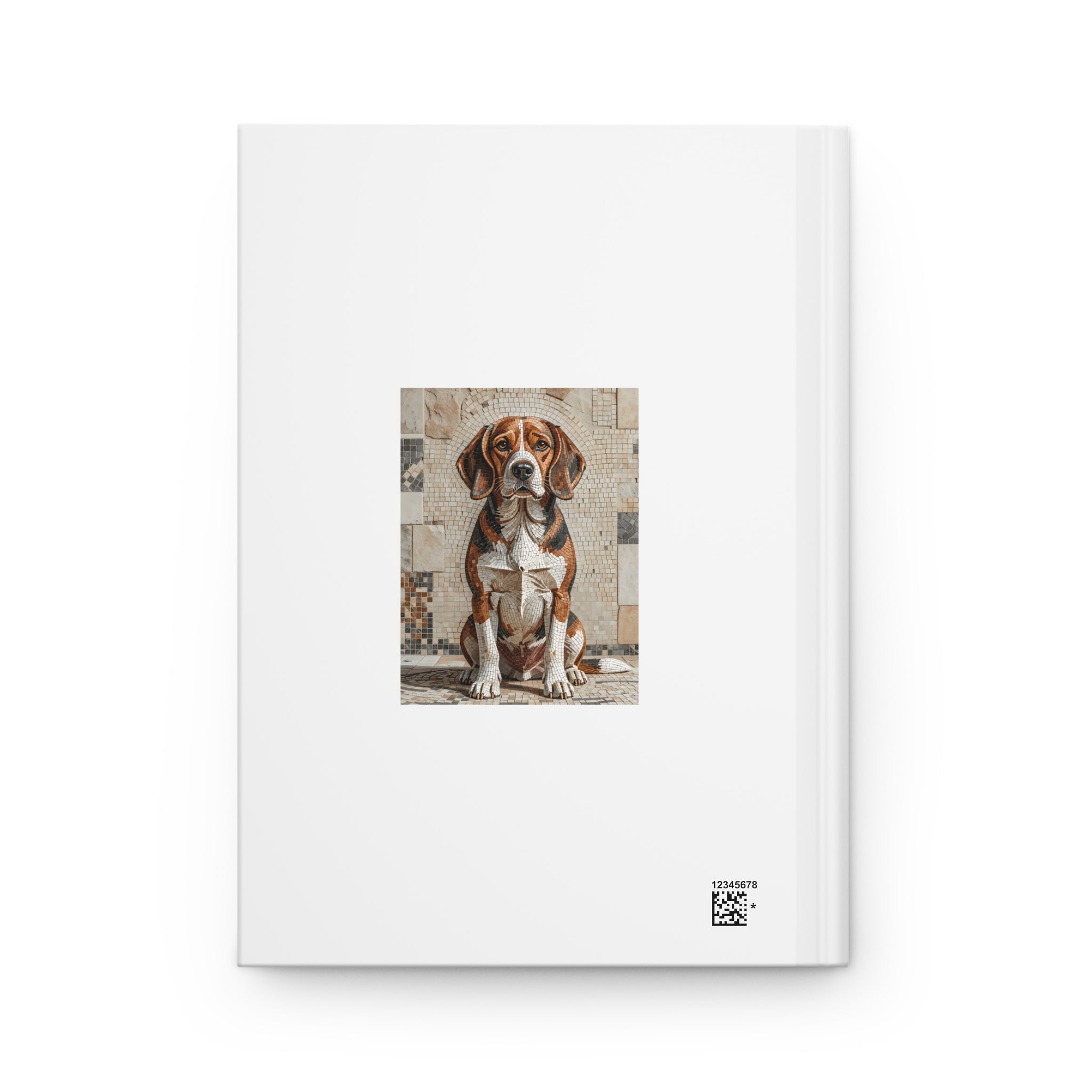 Beagle Notebook | Living Work of Art Collection | Mosaic Style
