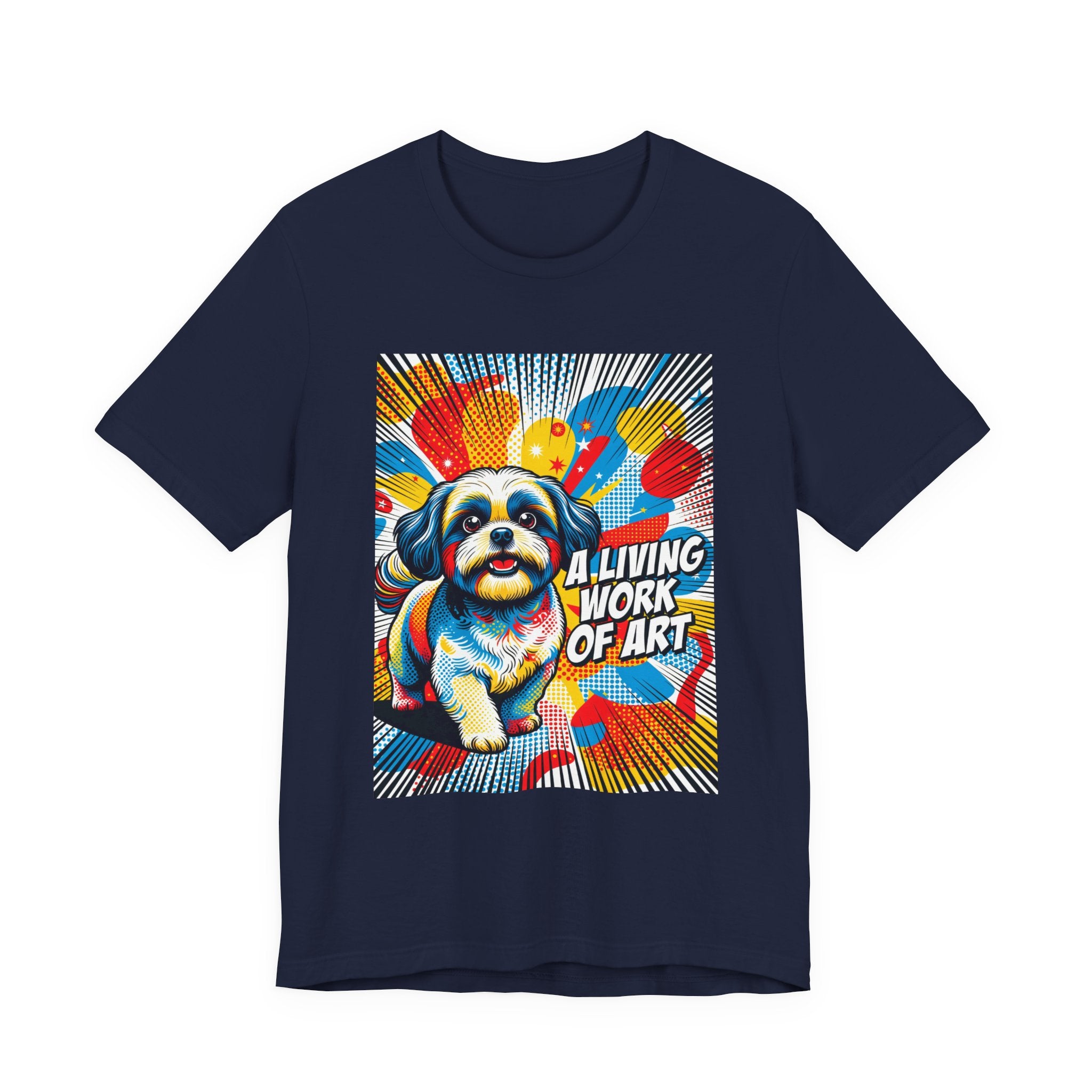 Shih Tzu T Shirt | Living Work of Art Collection | Pop Art