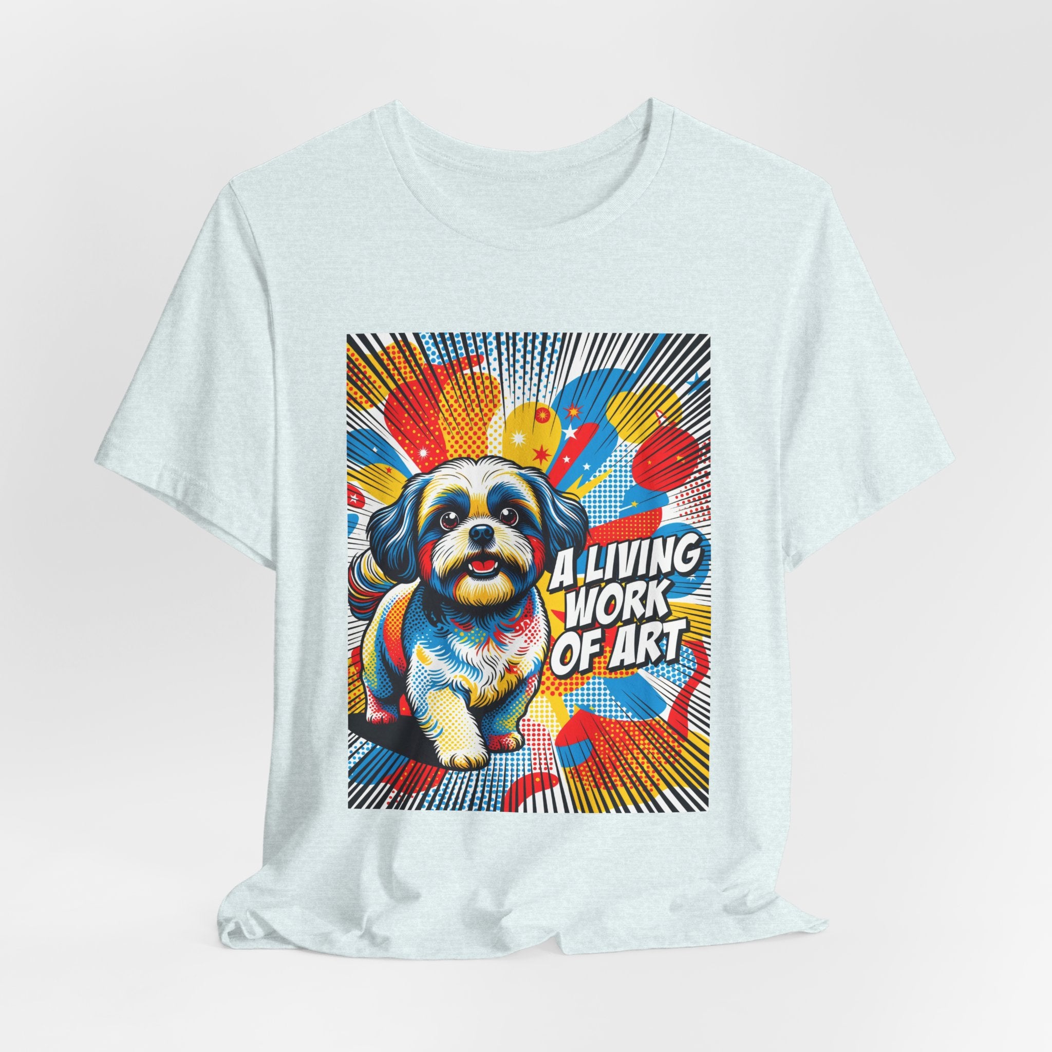 Shih Tzu T Shirt | Living Work of Art Collection | Pop Art