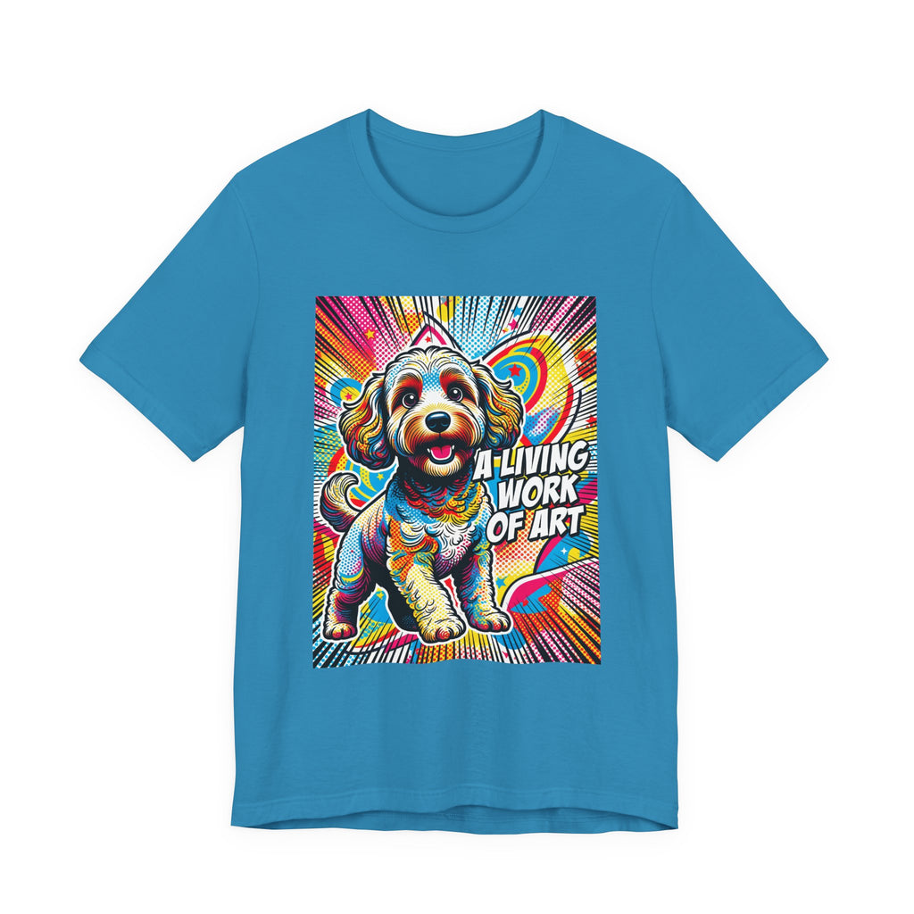 Schnoodle T Shirt | Living Work of Art Collection | Pop Art