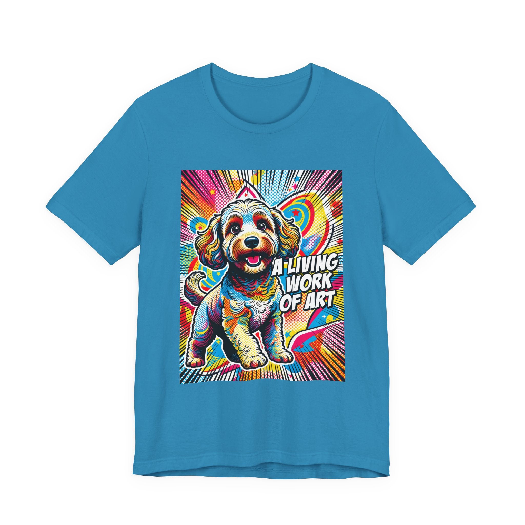 Schnoodle T Shirt | Living Work of Art Collection | Pop Art