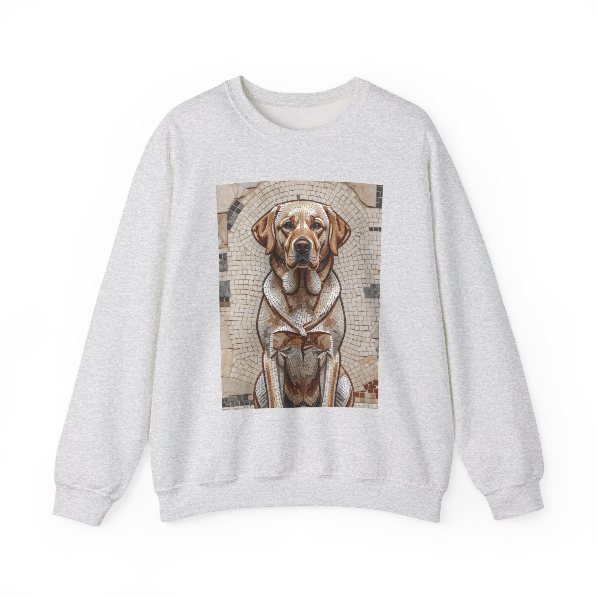 Labrador Retriever Sweatshirt | Living Work of Art Collection | Mosaic Style