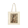 Australian Shepherd Tote Bag | Living Work of Art Collection | Mosaic Style