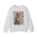 Pomeranian Sweatshirt | Living Work of Art Collection | Mosaic Style
