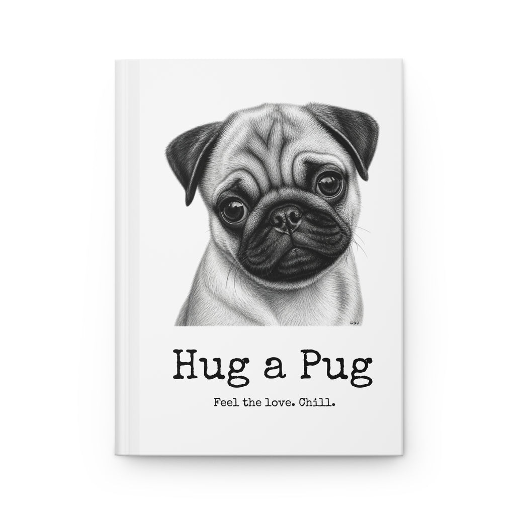 Pug Notebook | Hug a Pug