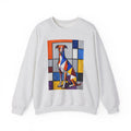 Whippet Sweatshirt | Living Work of Art Collection | Cubist Style