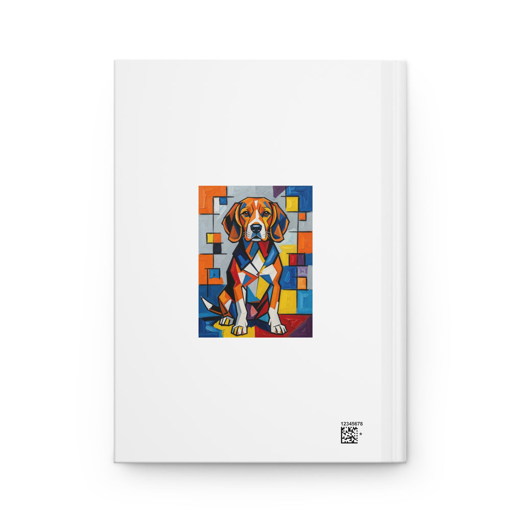 Beagle Notebook | Living Work of Art Collection | Cubist Style
