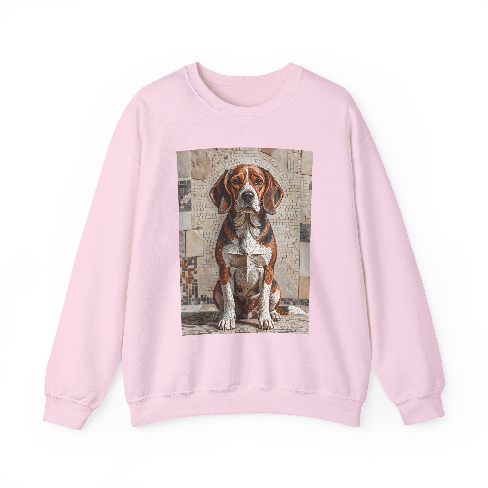 Beagle Sweatshirt | Living Work of Art Collection | Mosaic Style