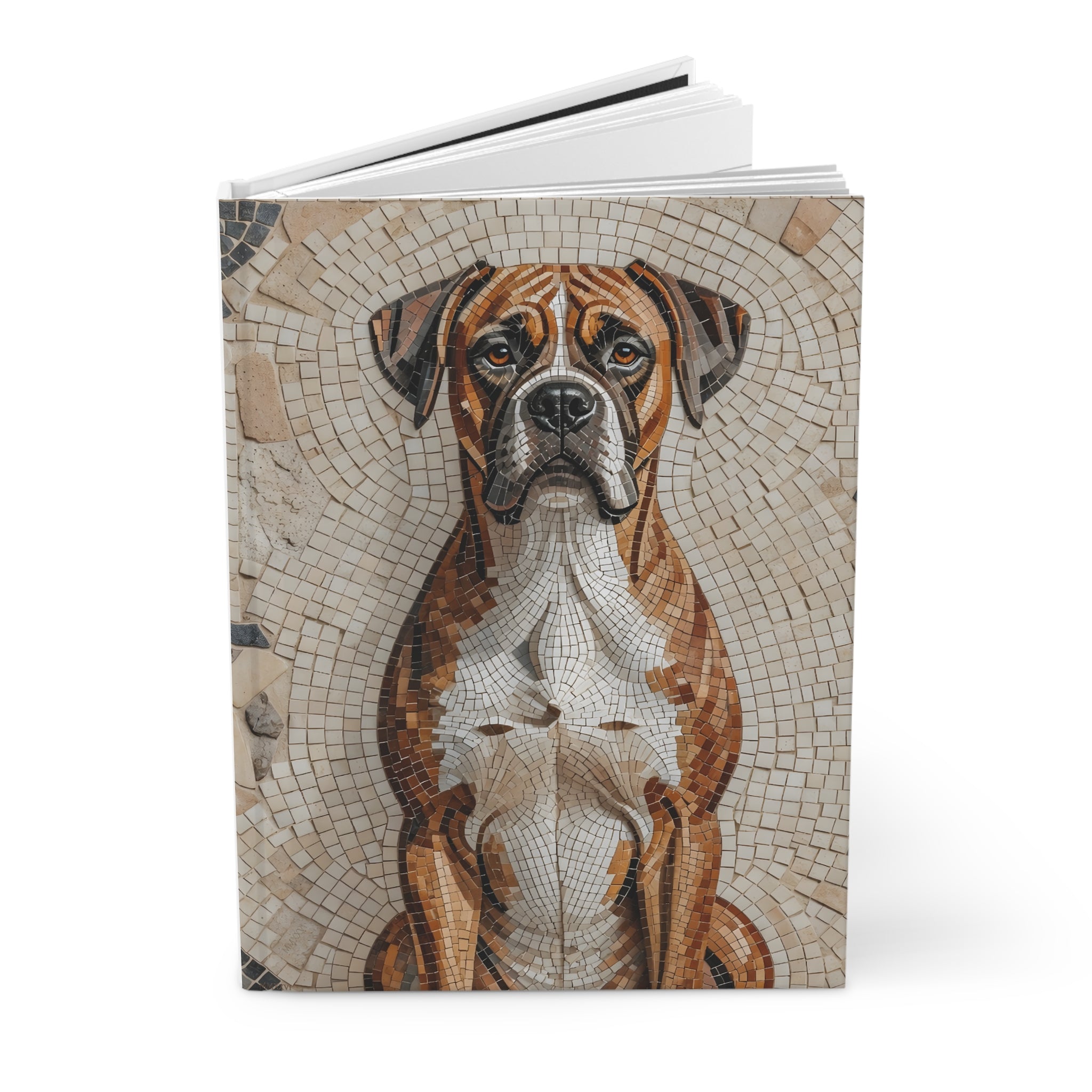 Boxer Notebook | Living Work of Art Collection | Mosaic Style