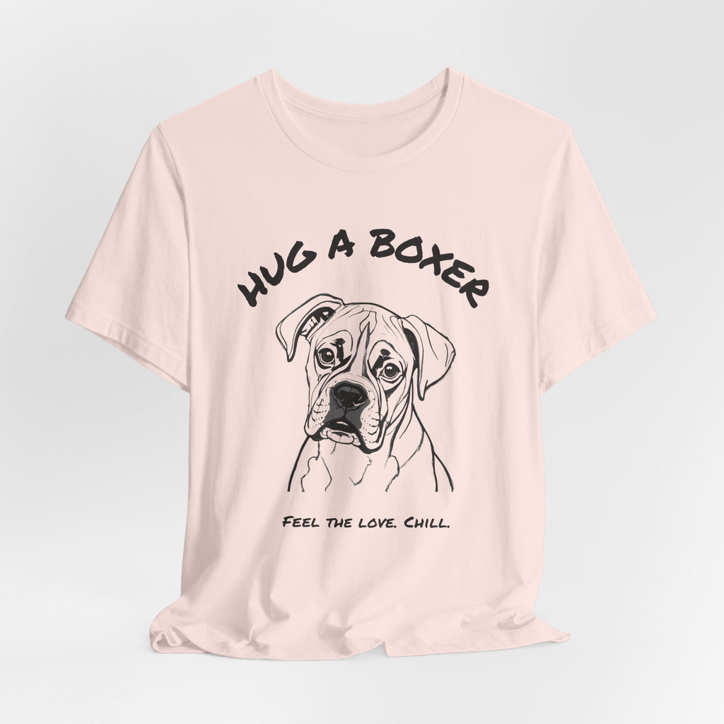 Boxer T Shirt | Hug a Boxer