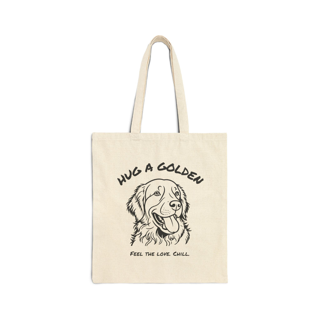 Golden Retriever Tote Bag | Hug a Golden