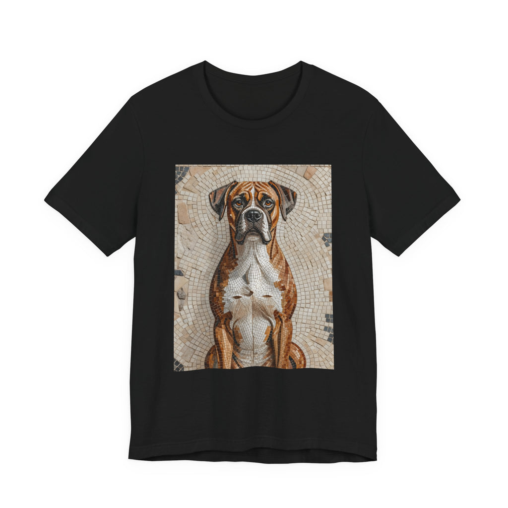 Boxer T Shirt | Living Work of Art Collection | Mosaic Style