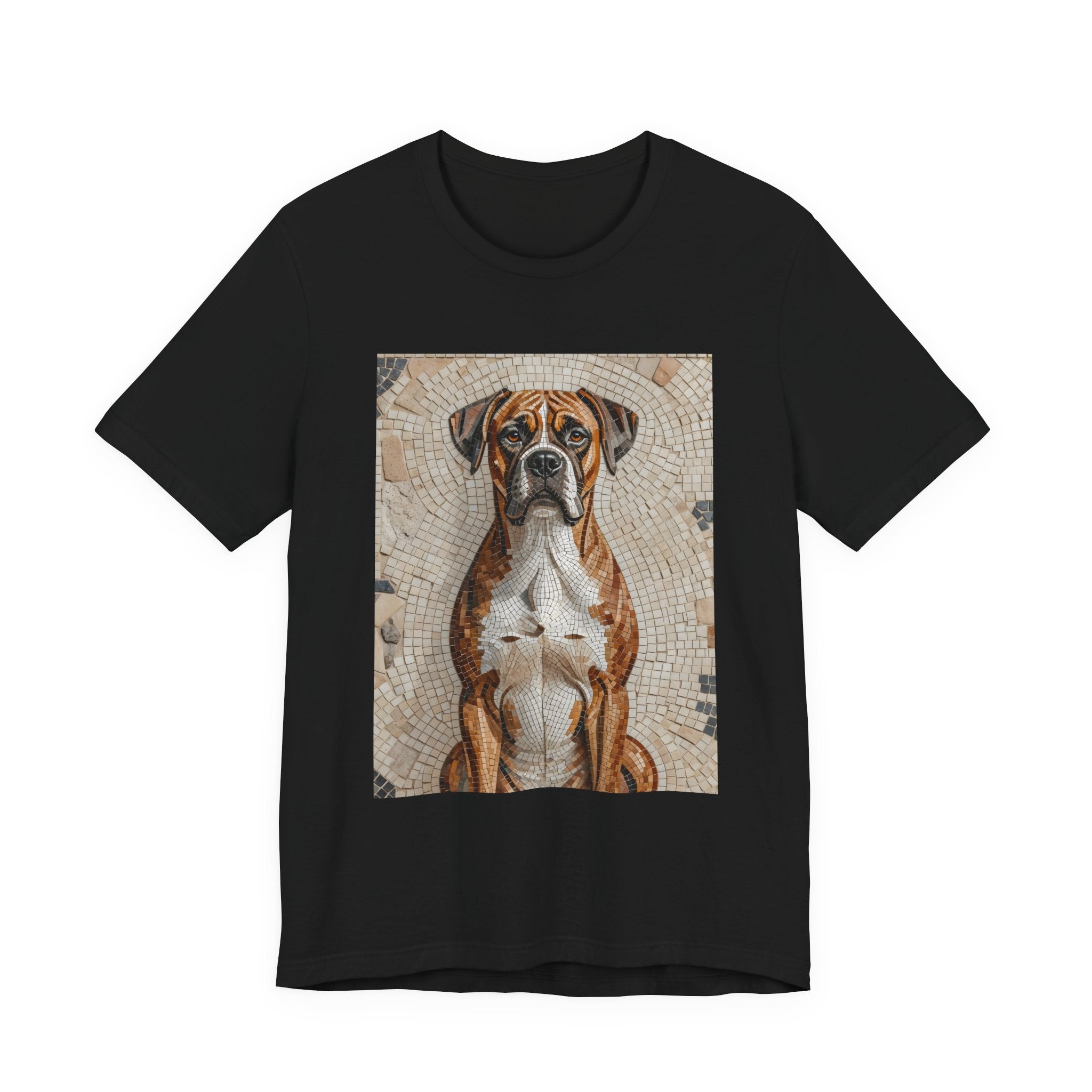 Boxer T Shirt | Living Work of Art Collection | Mosaic Style