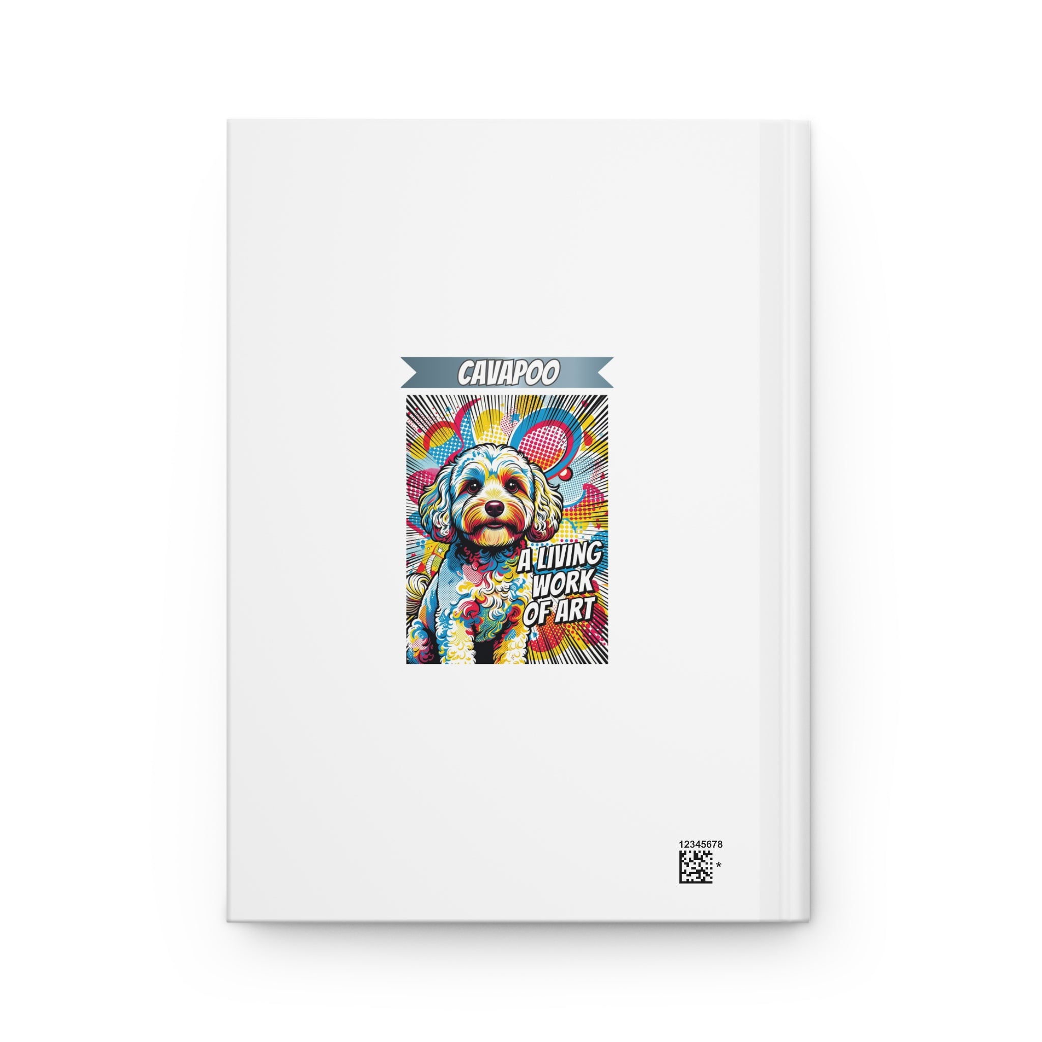 Cavapoo Notebook | Living Work of Art Collection | Pop Art