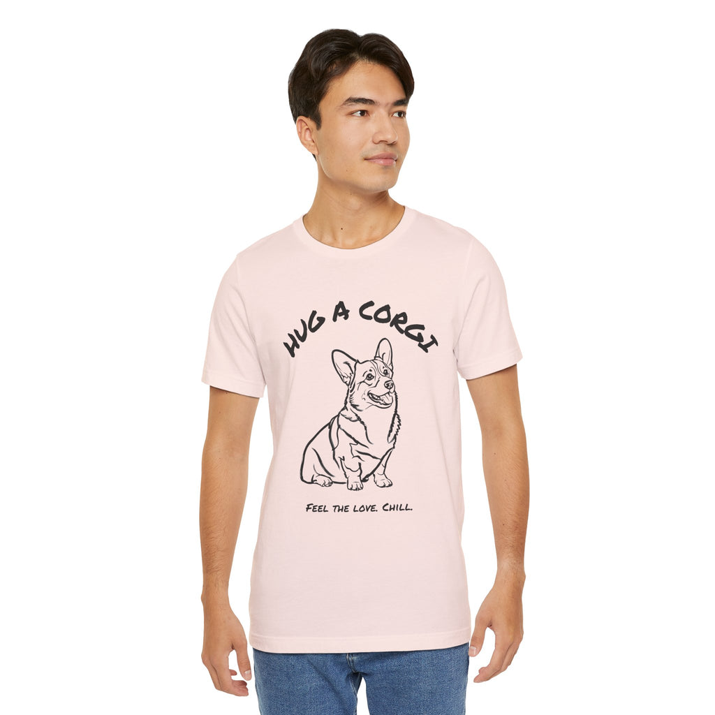 Corgi T Shirt | Hug a Corgi