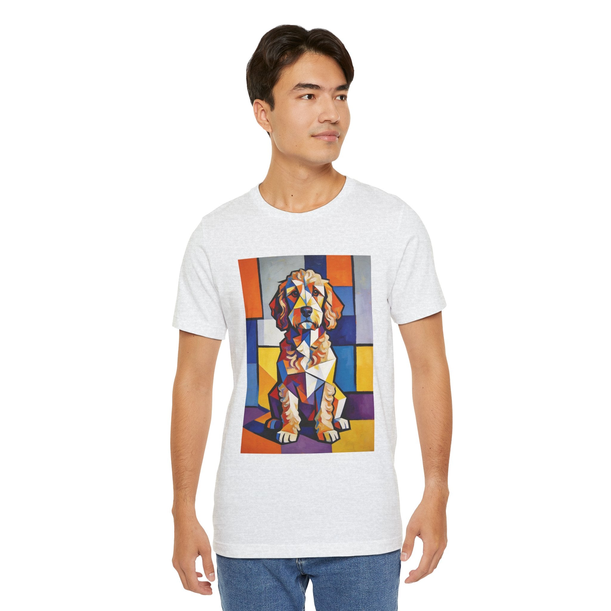 Cockapoo T Shirt | Living Work of Art Collection | Cubist Style