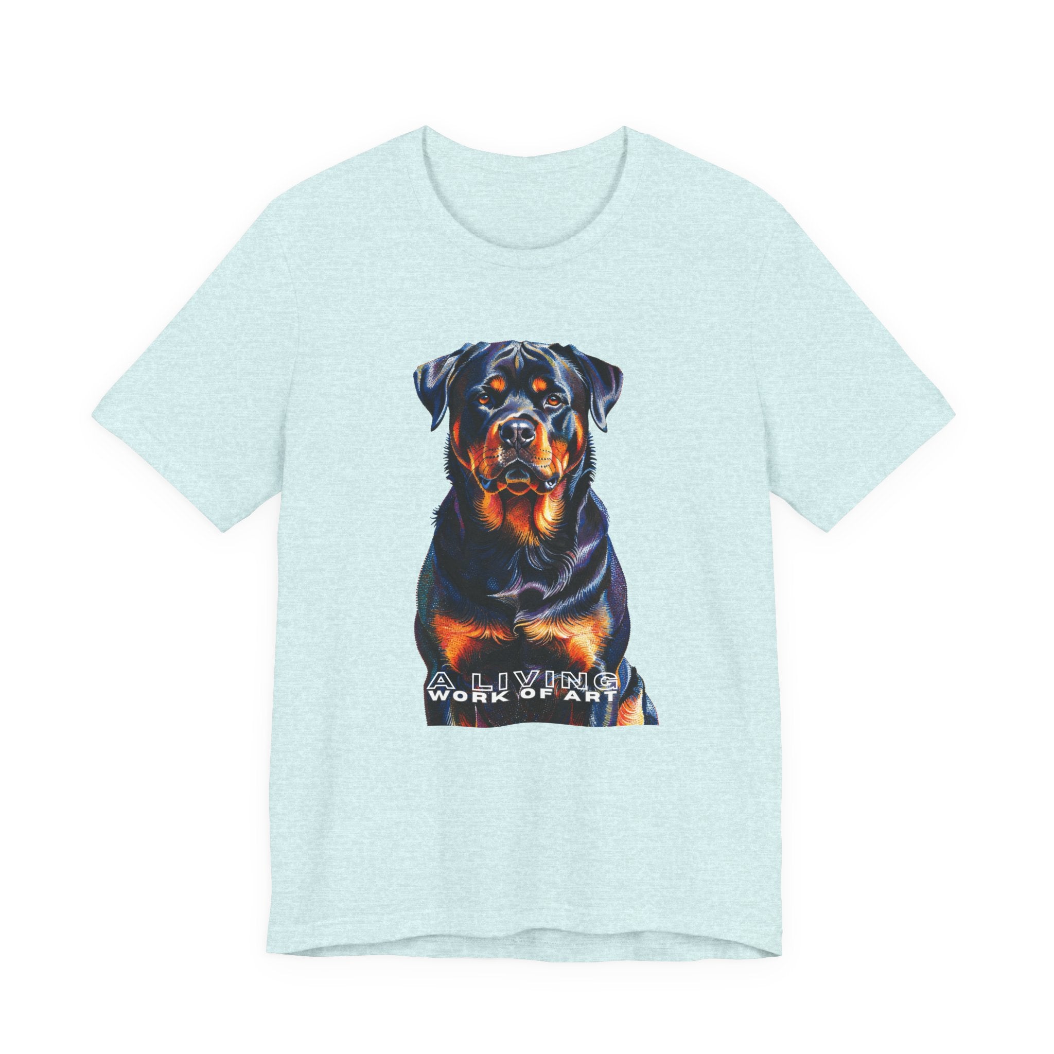 Rottweiler T Shirt | Living Work of Art Collection | Pointillism Style