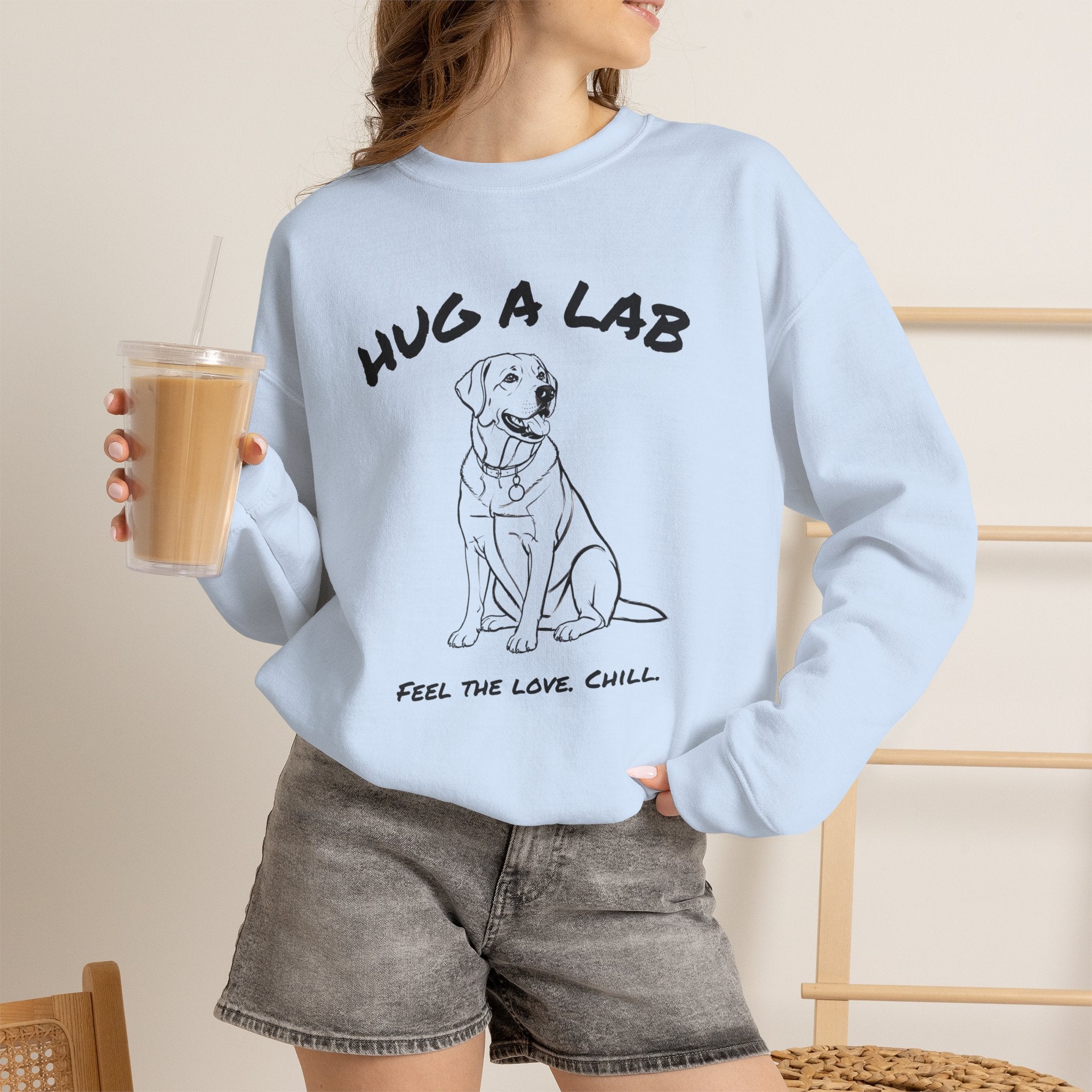 Labrador Retriever Sweatshirt | Hug A Lab