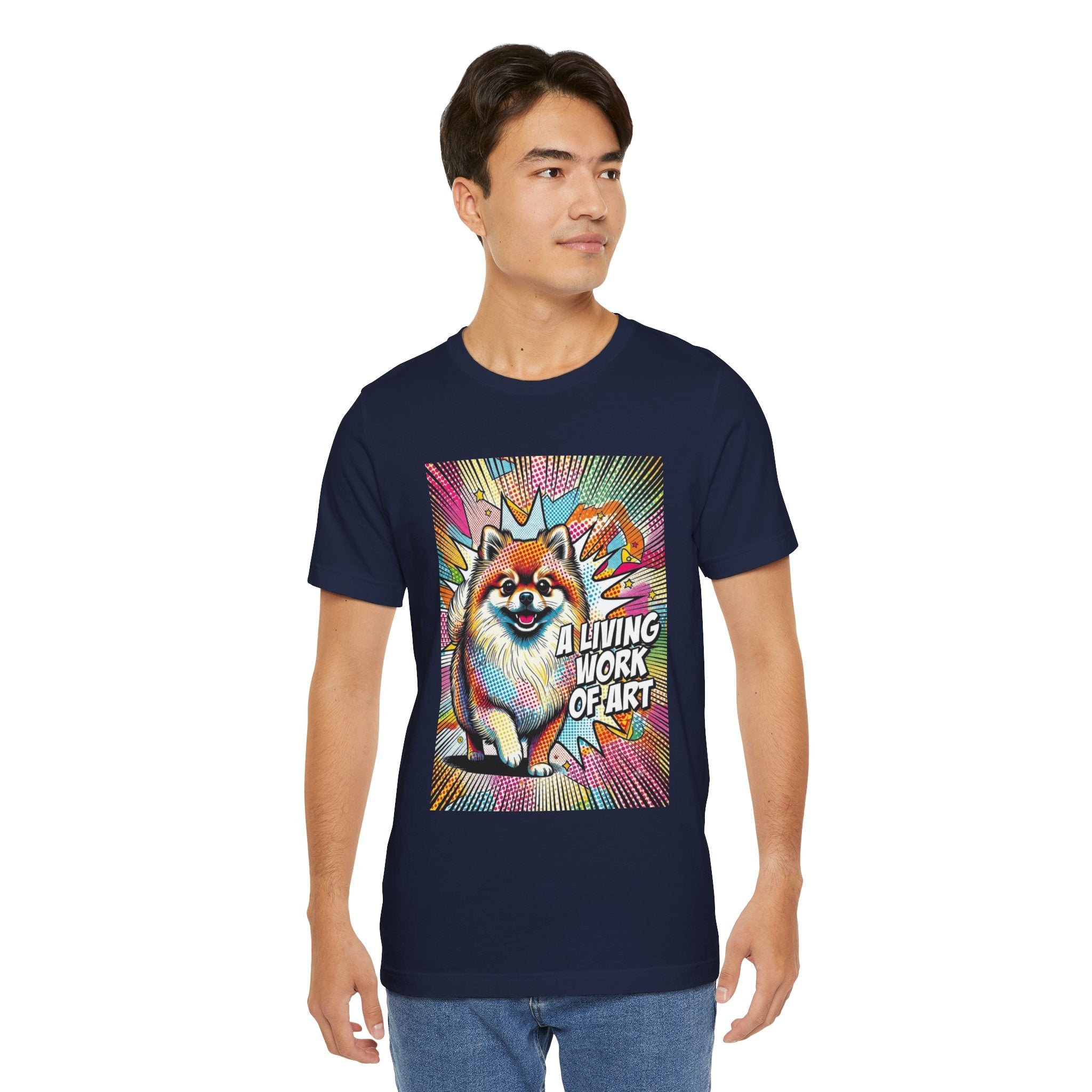 Pomeranien T Shirt | Living Work of Art Collection | Pop Art