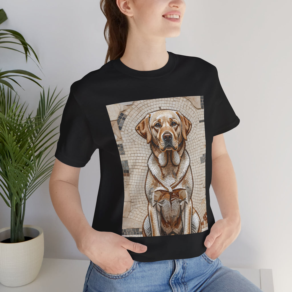 Labrador Retriever T Shirt | Living Work of Art Collection | Mosaic Style