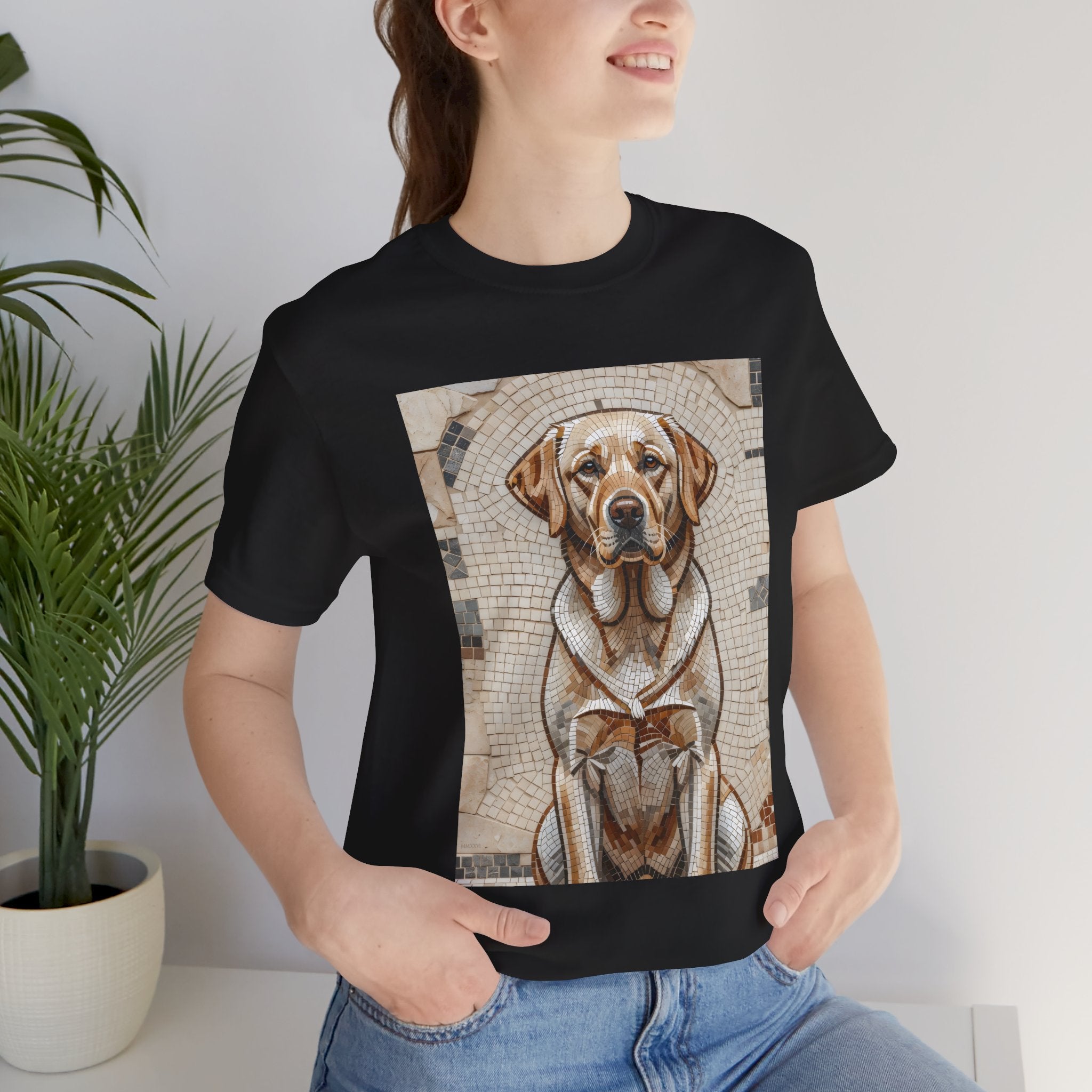 Labrador Retriever T Shirt | Living Work of Art Collection | Mosaic Style