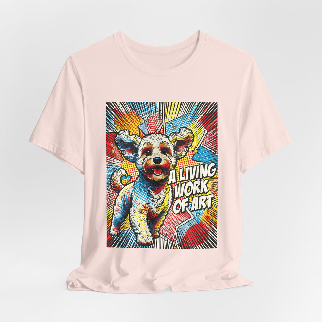 Cockapoo T Shirt | Living Work of Art Collection | Pop Art