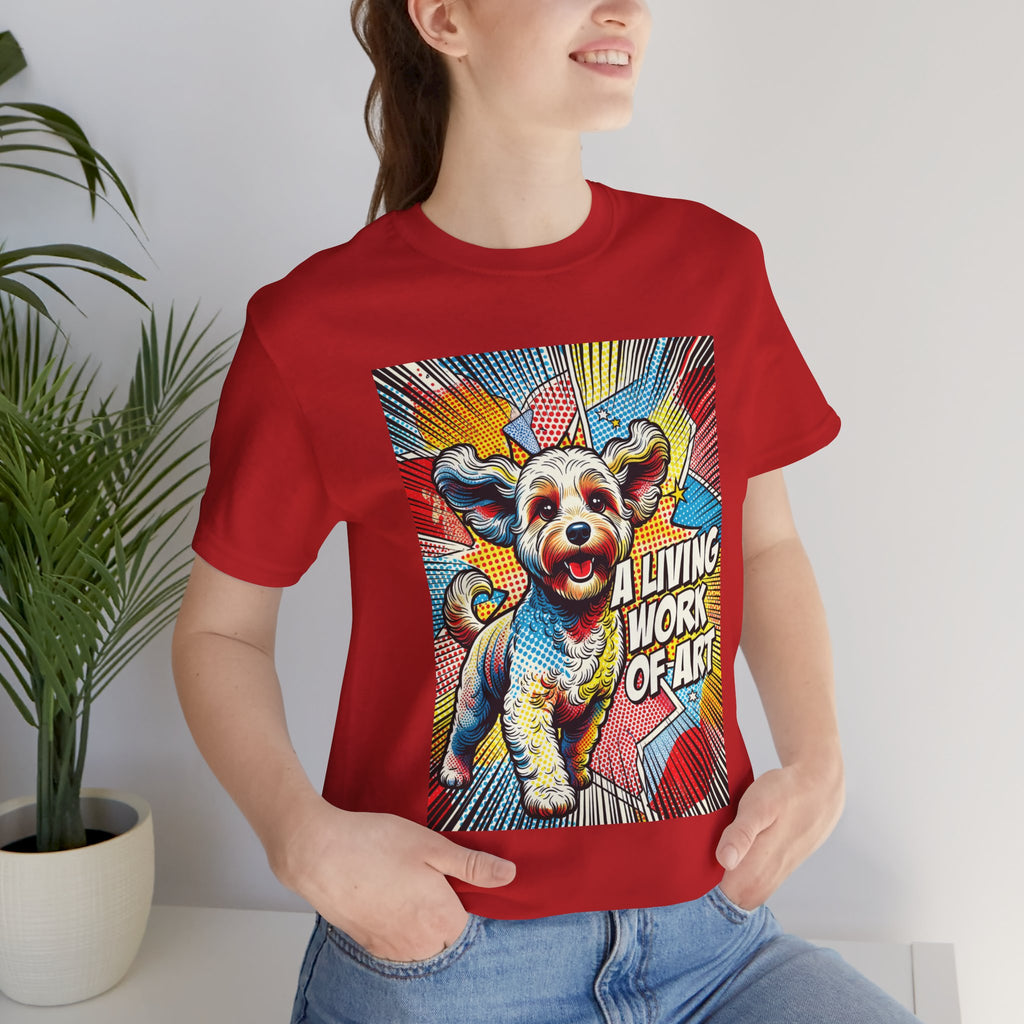 Cockapoo T Shirt | Living Work of Art Collection | Pop Art