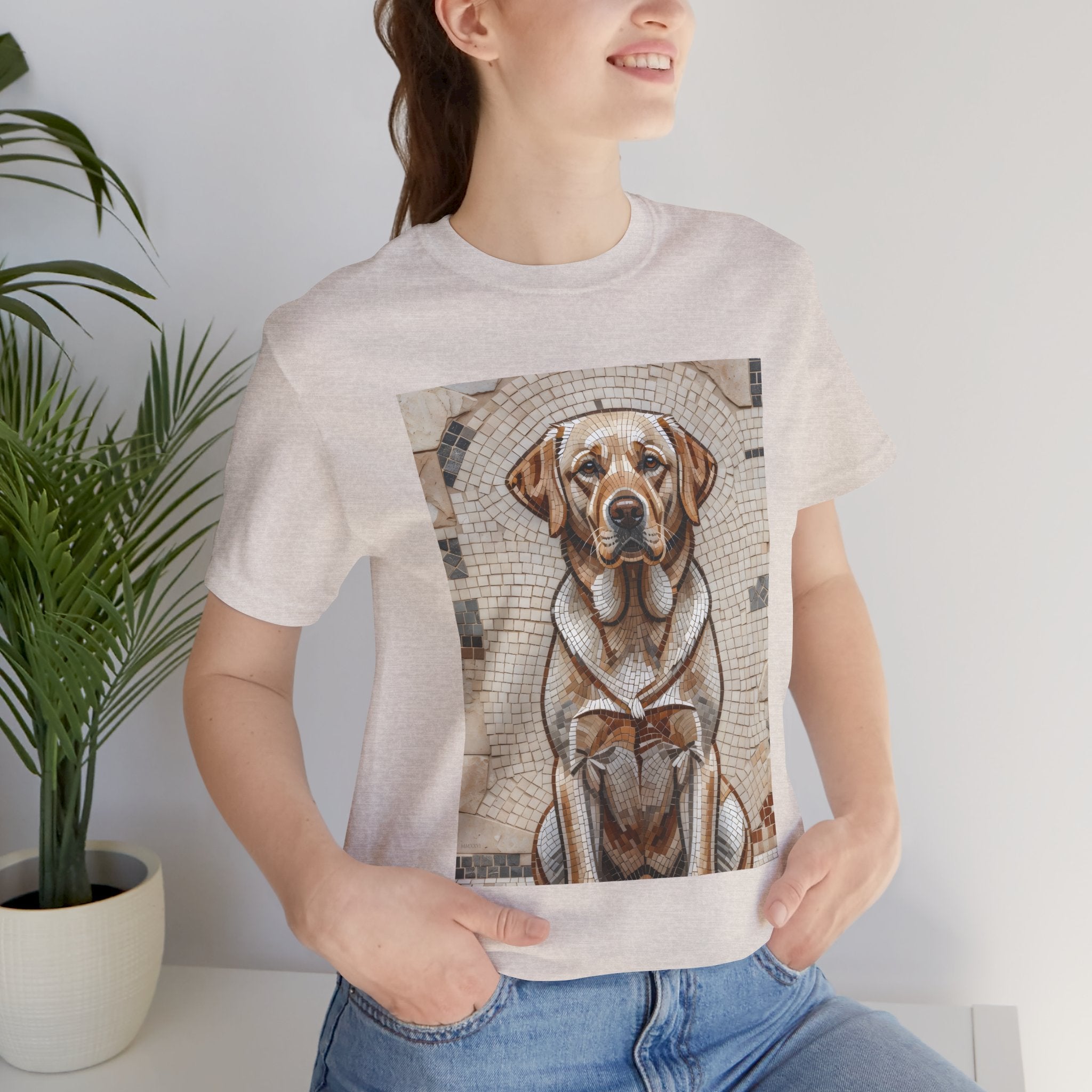 Labrador Retriever T Shirt | Living Work of Art Collection | Mosaic Style