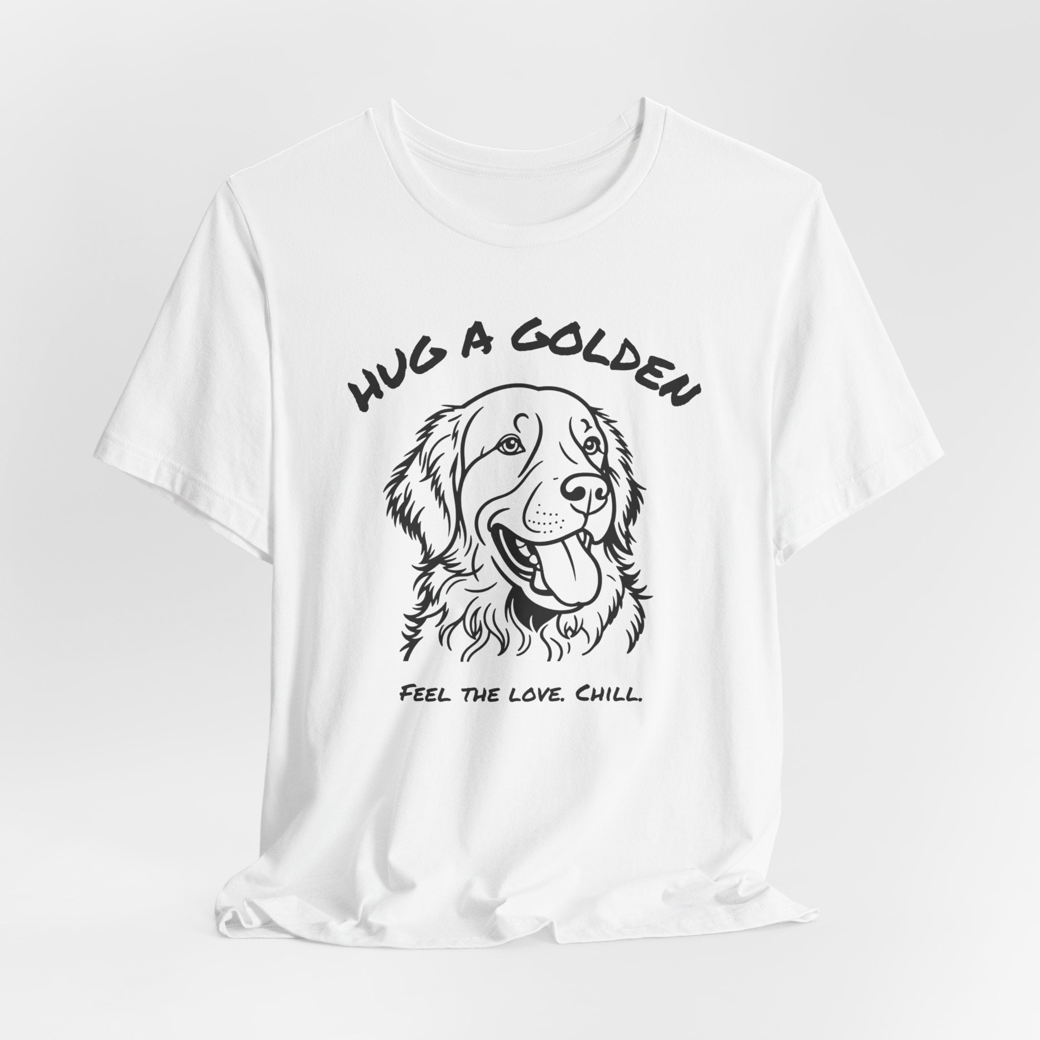 Golden Retriever T Shirt | Hug a Golden