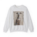 Whippet Sweatshirt | Living Work of Art Collection | Mosaic Style
