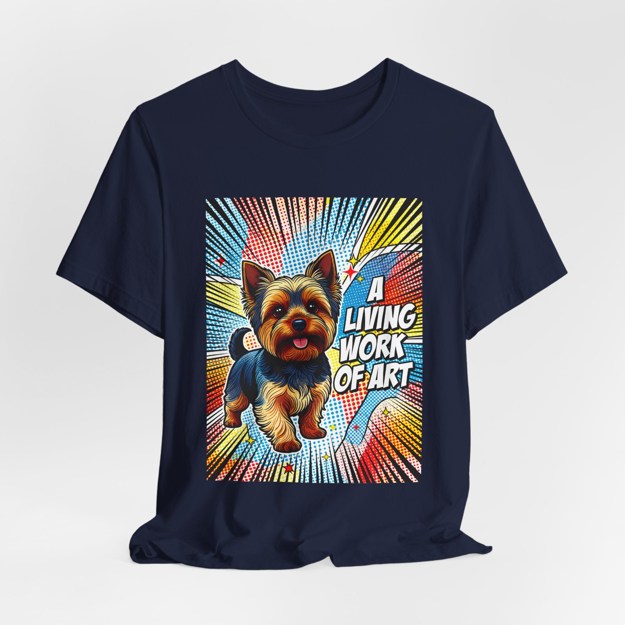 Yorkshire Terrier T Shirt | Living Work of Art Collection | Pop Art