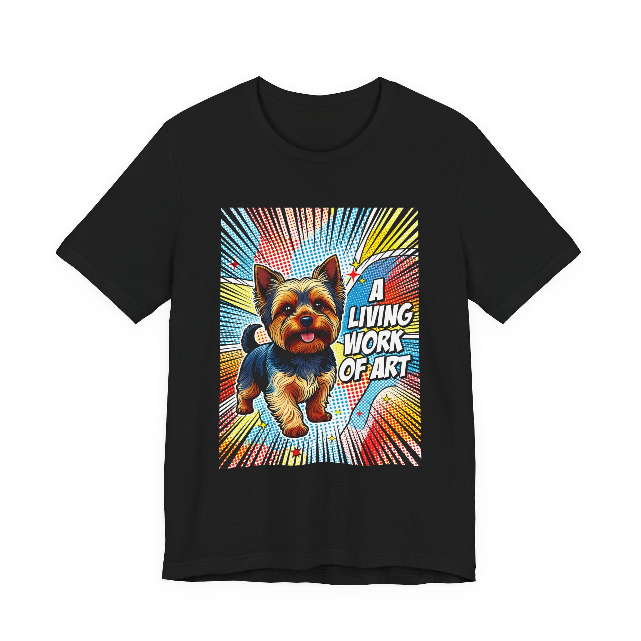 Yorkshire Terrier T Shirt | Living Work of Art Collection | Pop Art