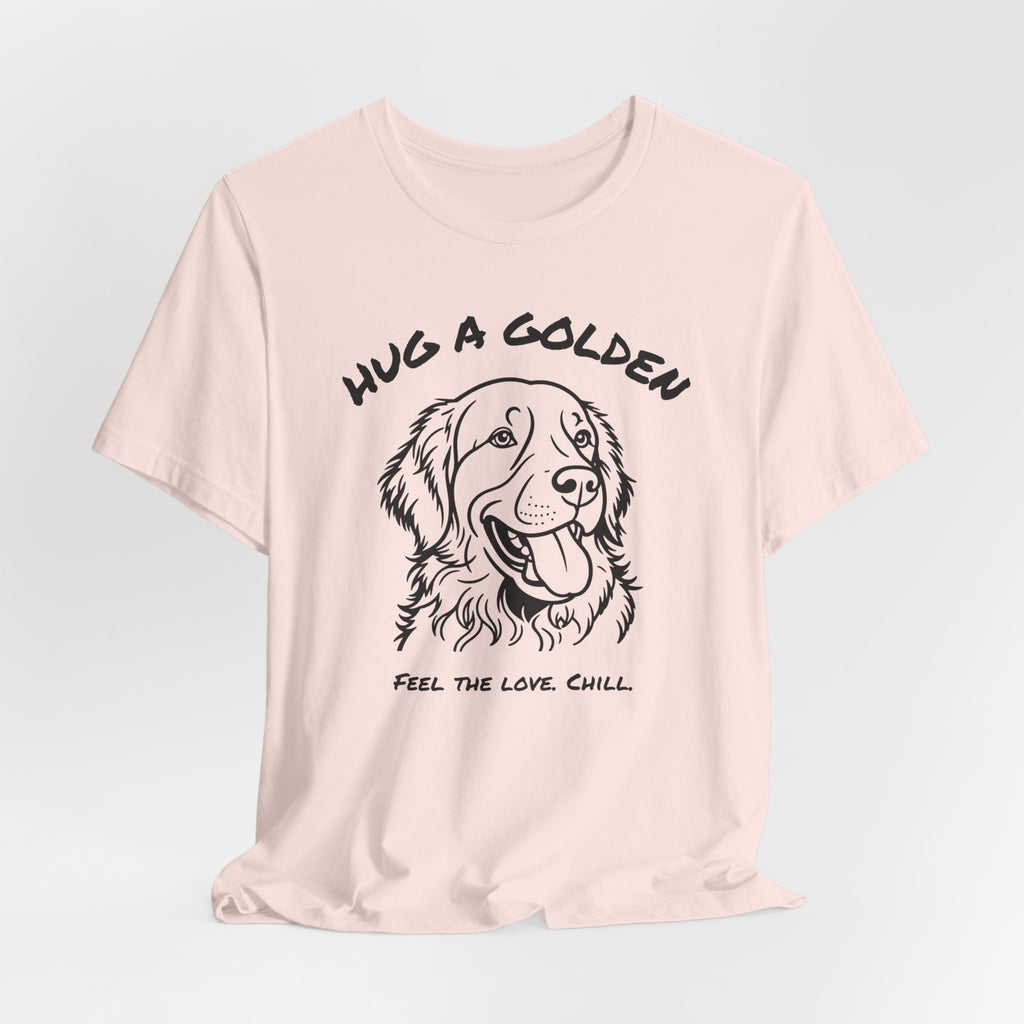 Golden Retriever T Shirt | Hug a Golden
