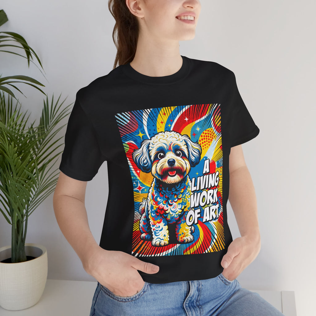 Shih-Poo T Shirt | Living Work of Art Collection | Pop Art
