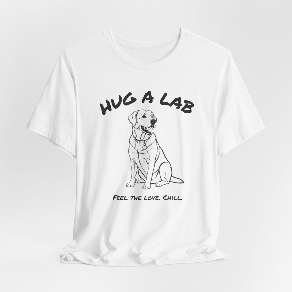 Labrador Retriever T Shirt | Hug a Lab