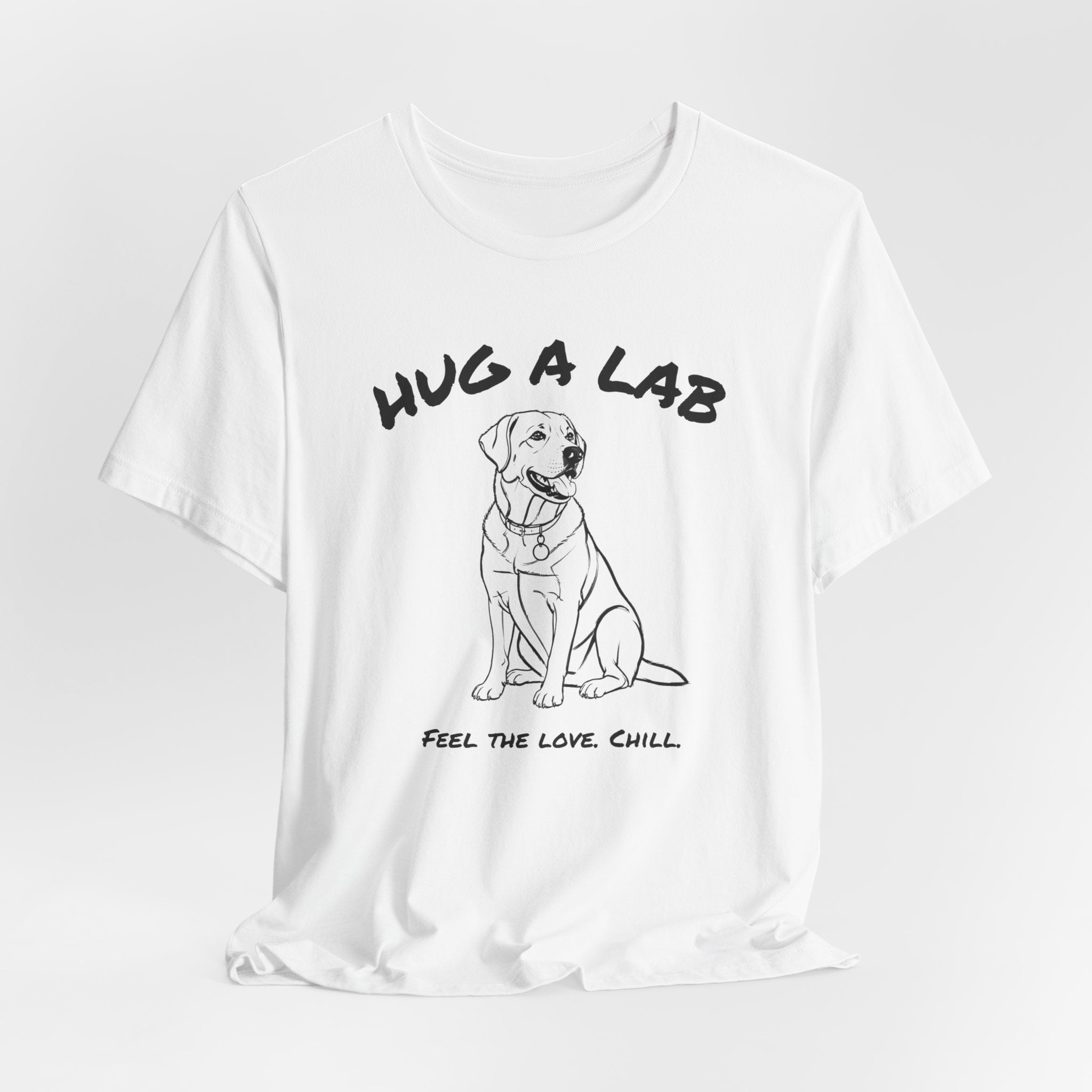 Labrador Retriever T Shirt | Hug a Lab