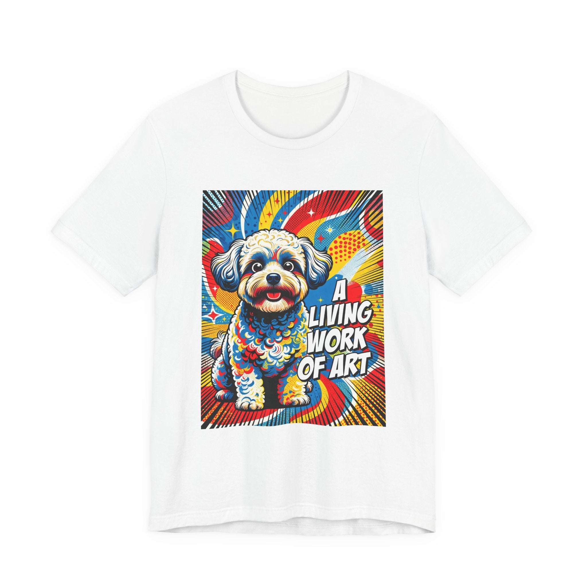 Shih-Poo T Shirt | Living Work of Art Collection | Pop Art