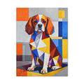 Cavalier King Charles Spaniel  Canvas Wall Art | Living Work of Art Collection | Cubist Style Print