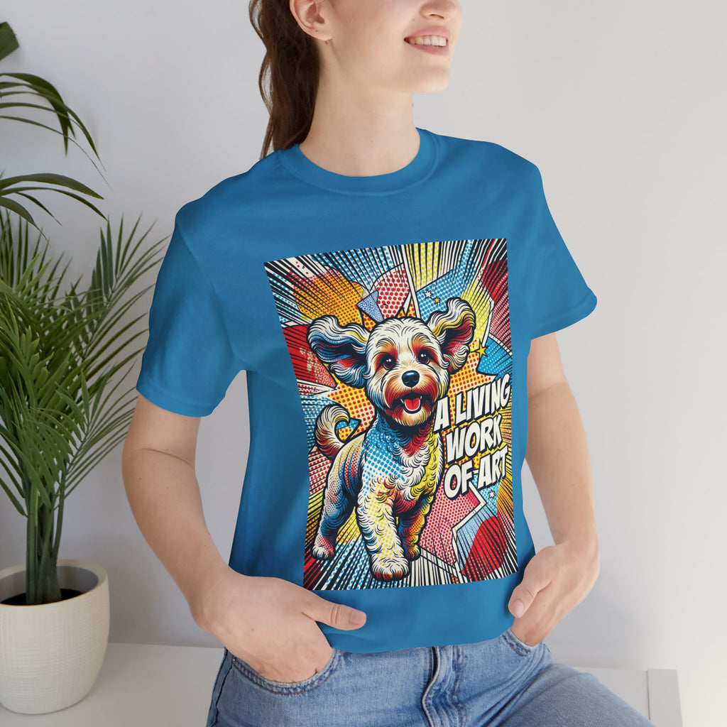 Cockapoo T Shirt | Living Work of Art Collection | Pop Art