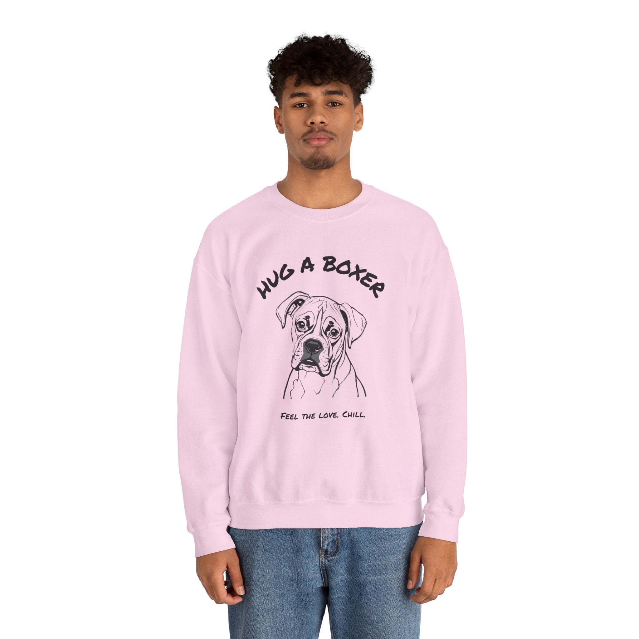 Boxer Sweatshirt | Hug A Boxer