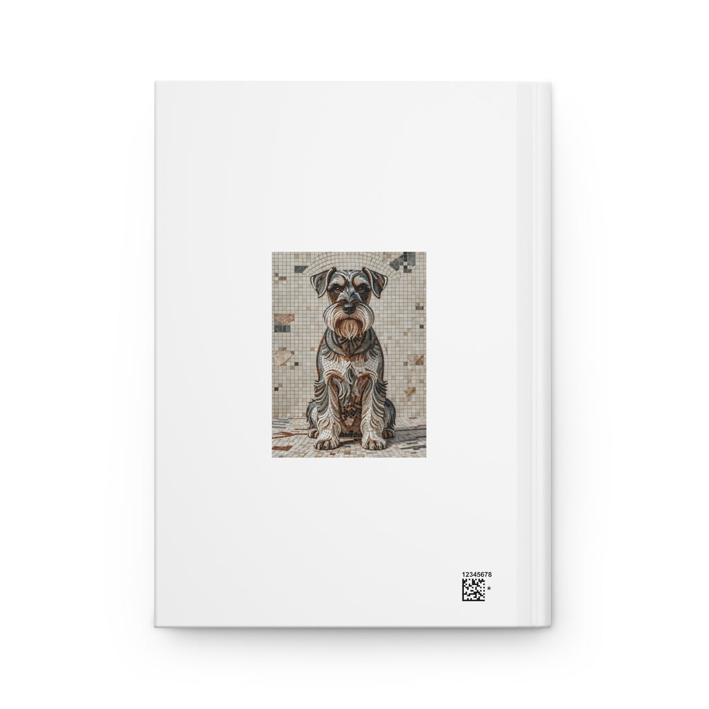 Schnauzer Notebook | Living Work of Art Collection | Mosaic Style