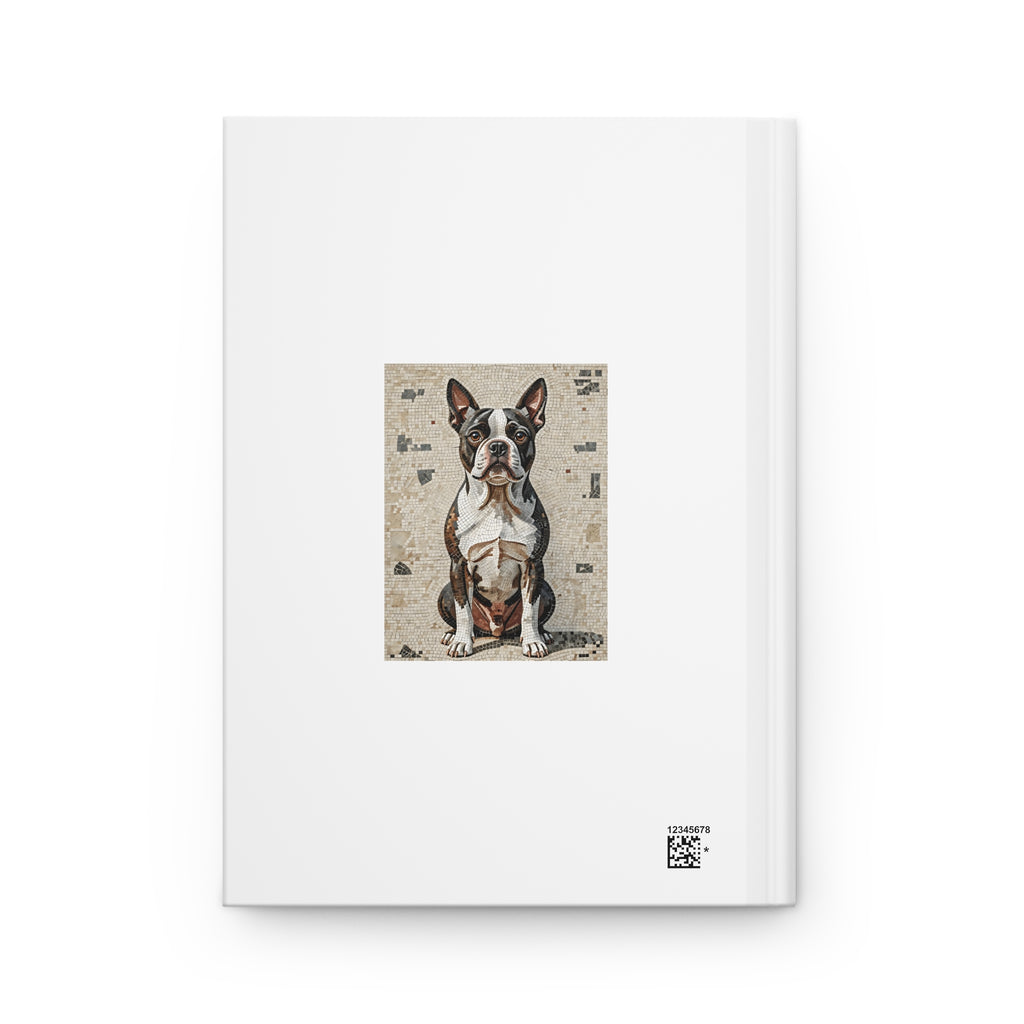 Boston Terrier Notebook | Living Work of Art Collection | Mosaic Style