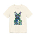 French Bulldog T Shirt | Living Work of Art Collection | Pointillism Style