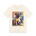 Pug T Shirt | Living Work of Art Collection | Cubist Style