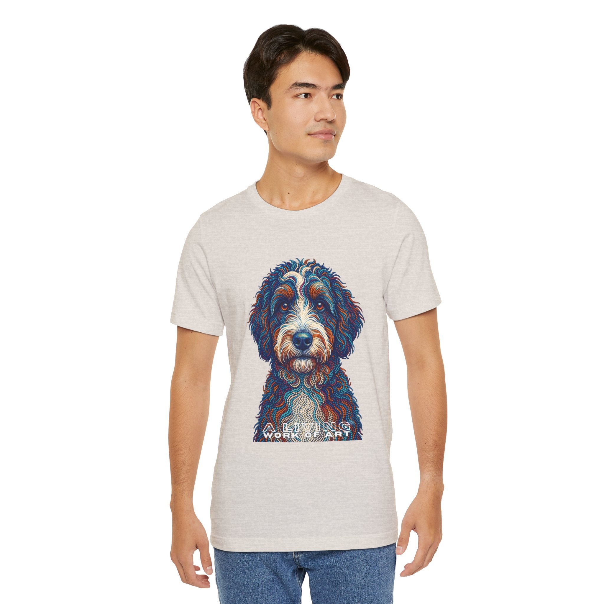Berenedoodle T Shirt | Living Work of Art Collection | Pointillism Style