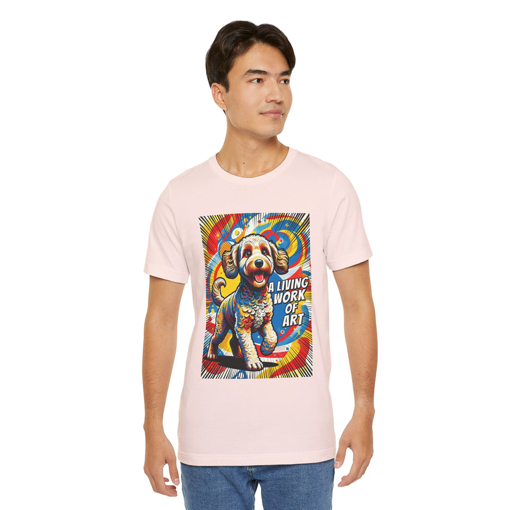 Labradoodle T Shirt | A Living Work of Art Collection | Pop Art